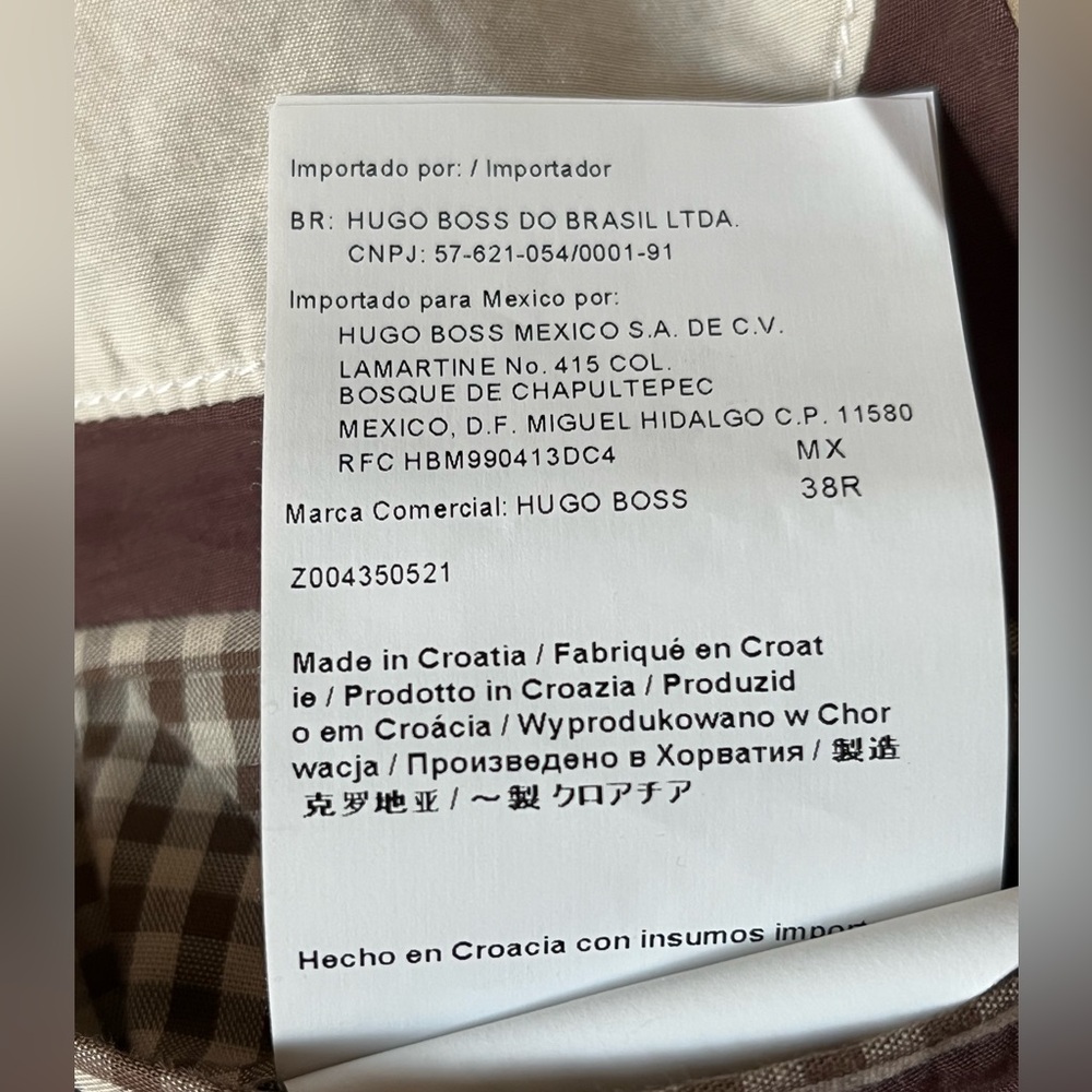 Hugo Boss Men’s Safari Field Jacket Coat tan 38R - Picture 11 of 12